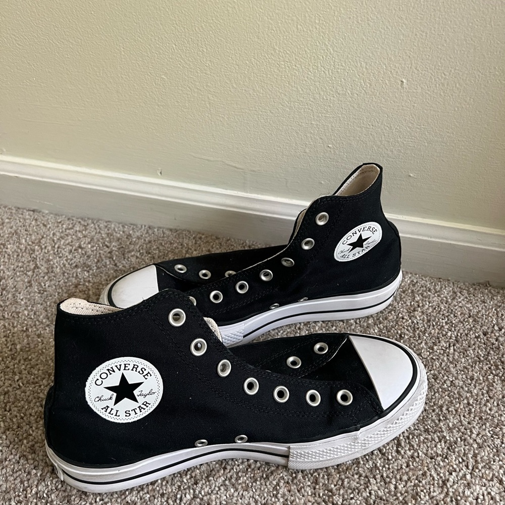 Converse Black High-Top Sneakers